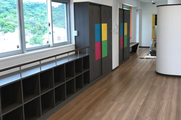 学校・保育園・病院・福祉施設の木工工事・建具等の製作実績